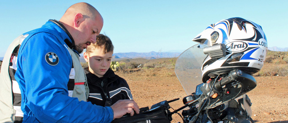 Terry and Jack Navigating