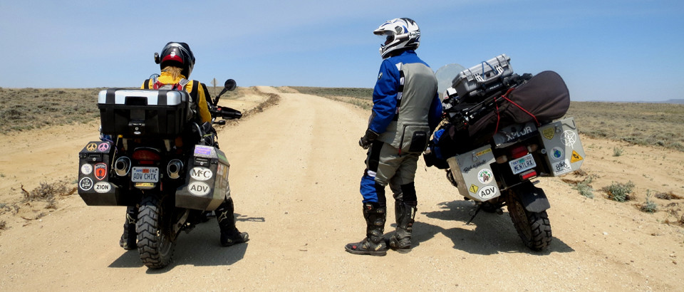 Terry and Sandy On The Divide